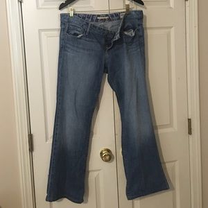 Gap low rise boot cut jeans