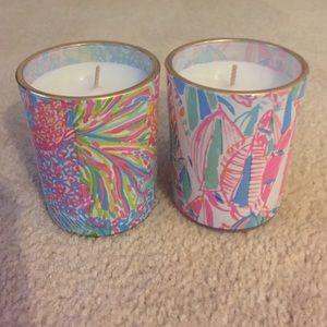 Lily Pulitzer candles