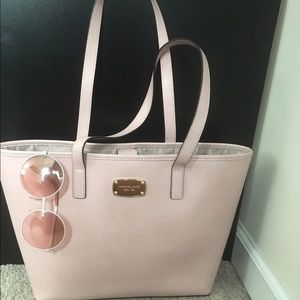 Pink Michael Kors tote