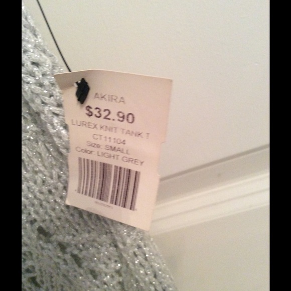 Silver Glittery Sexy Top - Picture 4 of 4