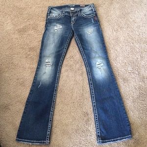 Silver Pioneer Jeans