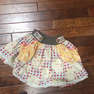 Matilda Jane Dairy Queen skirt VGUC