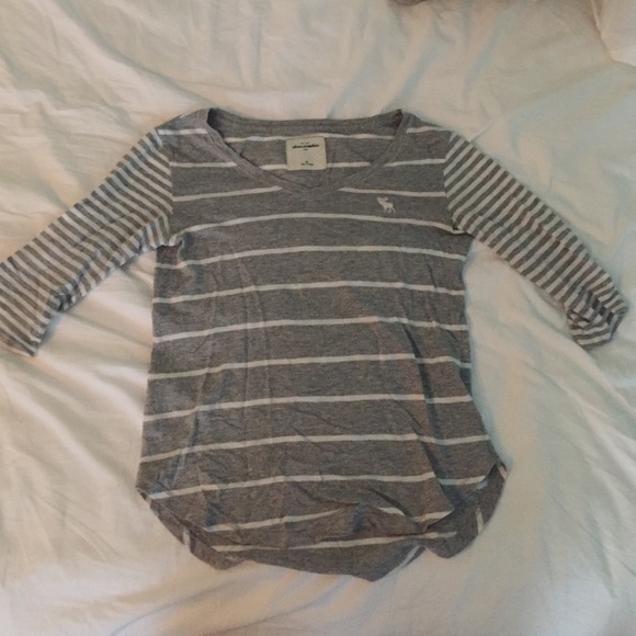 Abercrombie kids striped shirt