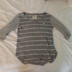 Abercrombie kids striped shirt