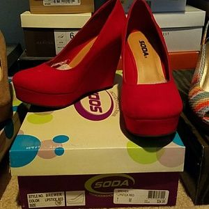 Platform Heels each used 1 time.