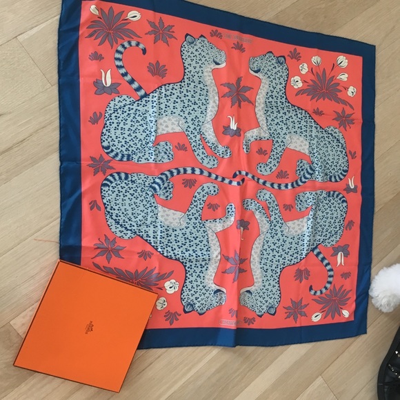 Hermes Accessories - Hermes silk scarf