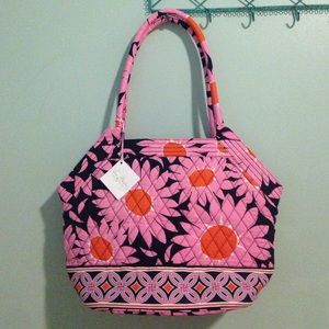 NWT Vera Bradley Angle Tote in LOVE ME