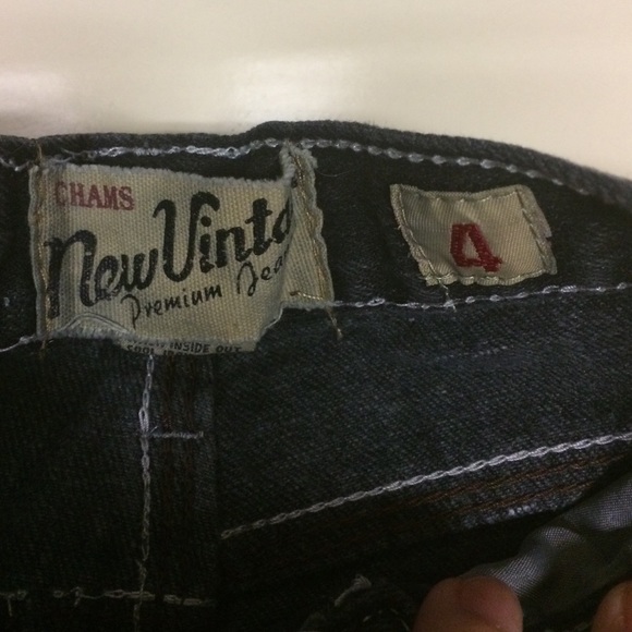 Chams new vintage boys skinny jeans size 4 - Picture 4 of 4