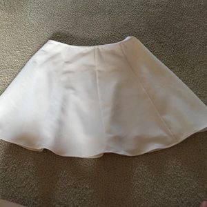 Beige Mini Skirt