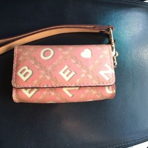 Authentic Dooney and Bourke business card wristlet
