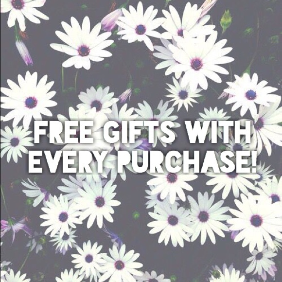 Free gifts with purchase!