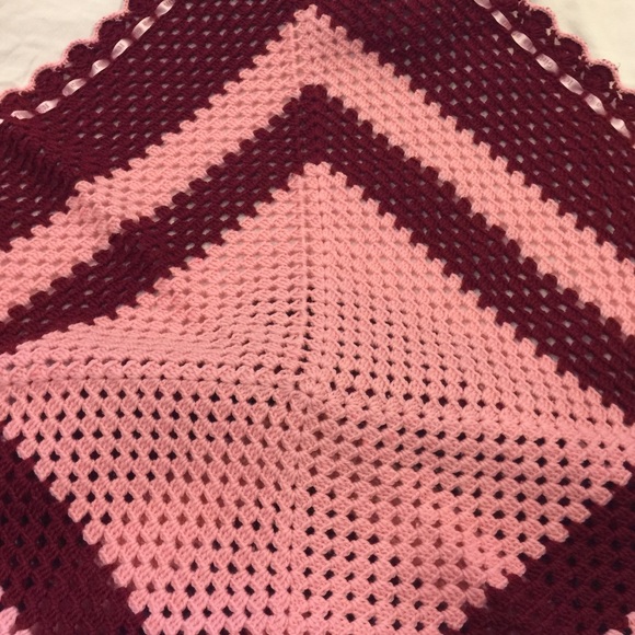Handmade  by Anushikk beautiful baby blanket - Picture 1 of 3