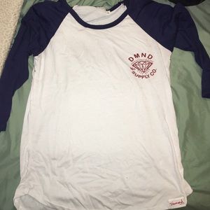 diamond co baseball style t shirt