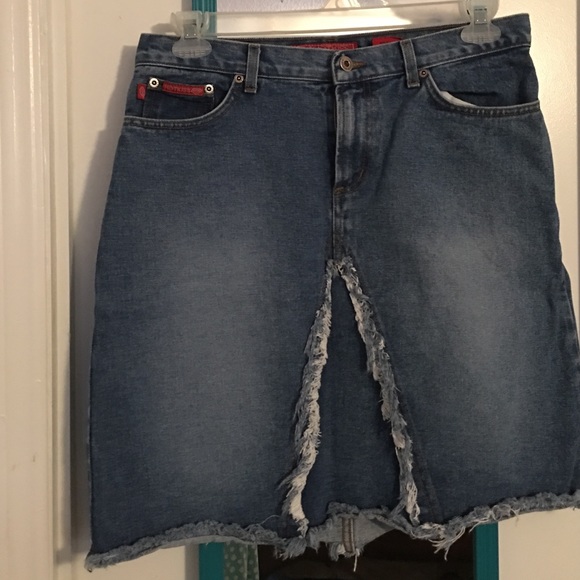 Denim skirt