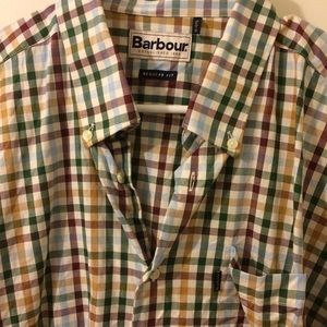 Barbour Plaid Button Up