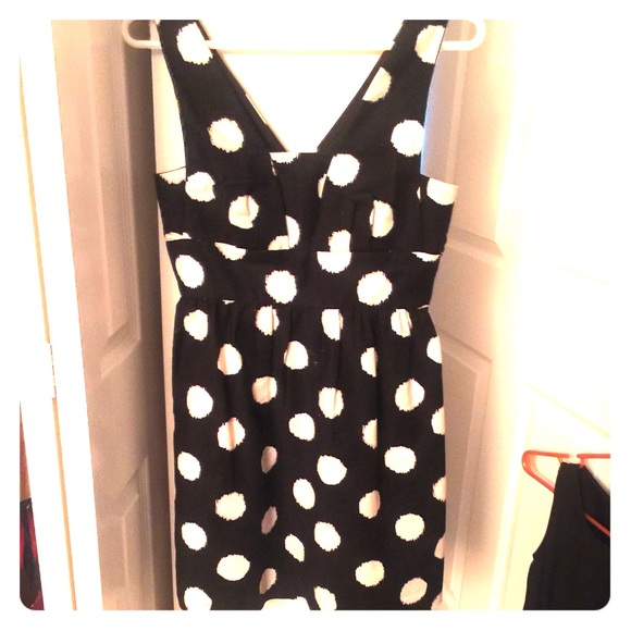 Ann Taylor polka dot dress