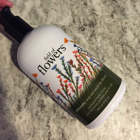 Slightly used! Philosophy Field of Flowers lotion