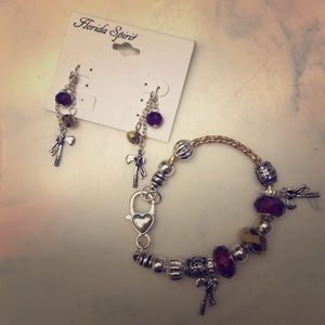 SOLD Bracelet and earrings