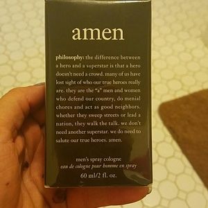 Amen philosophy  mens cologne