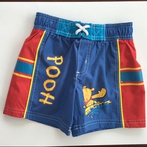 Winnie The Pooh Swim Trunks size 12m (runs big)