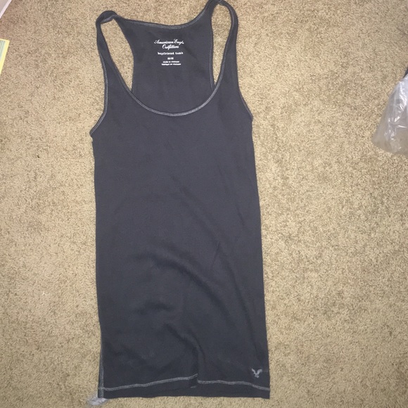 Gray American Eagle Tank Top