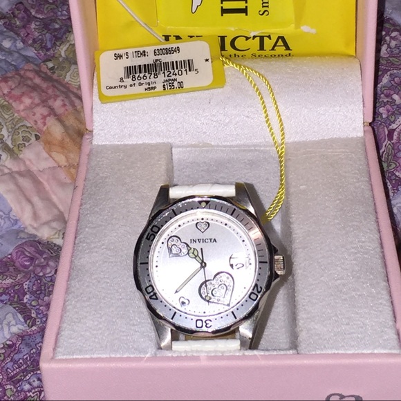 Invicta Watch with heart.