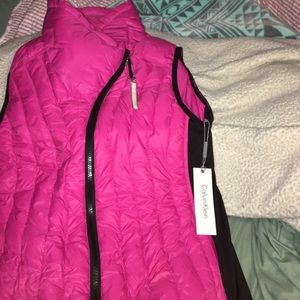 pink Calvin klein vest