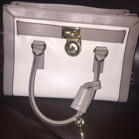 Authentic Michael Kors E/W Hamilton Satchel