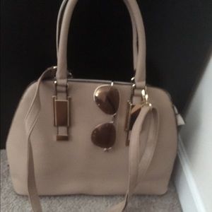Tan aldo satchel