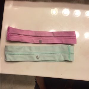 Two lululemon headbands