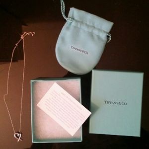 Tiffany & Co Paloma Picasso loving heart pendant
