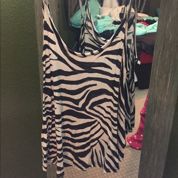 Zebra Tank Top