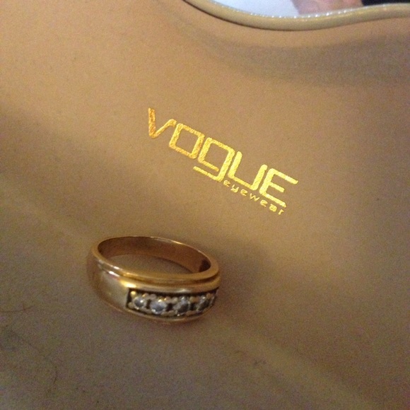 💥24 hour flash sale 14K genuine gold/diamond band - Picture 4 of 4