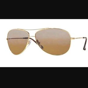 Ray Ban Gold Aviators with box and case