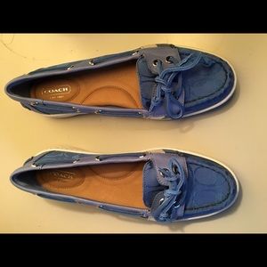 Coach boat shoes