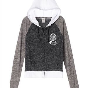 TRADED‼️ VS PINK Beach Jersey Full Zip