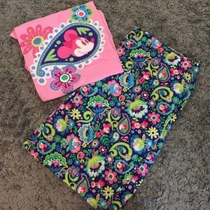 Disney Minnie Mouse paisley pajamas