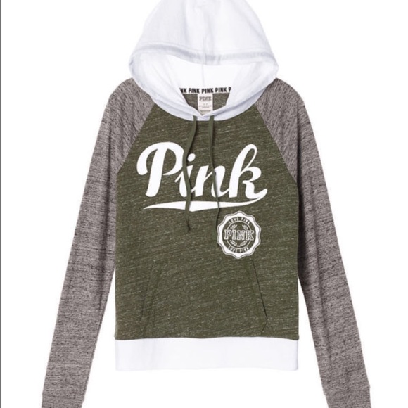 TRADED‼️ VS PINK Beach Jersey Hoodie