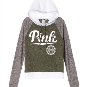 TRADED‼️ VS PINK Beach Jersey Hoodie