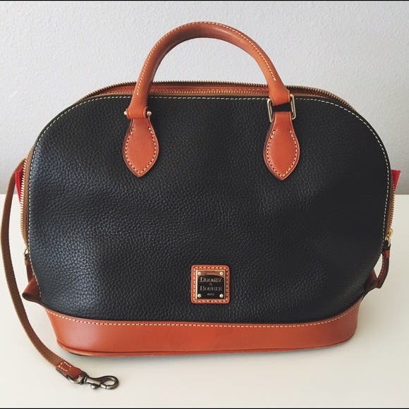 Dooney & Bourke Pebble Grain Zip Satchel