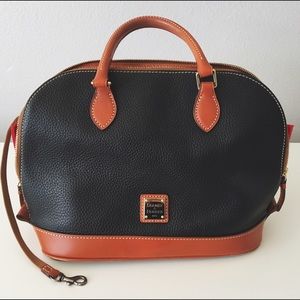 Dooney & Bourke Pebble Grain Zip Satchel