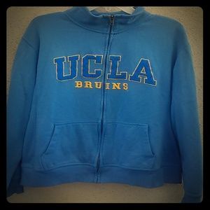 UCLA Bruins Zipper Fleece Sweatshirt Jacket