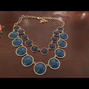 Blue necklace