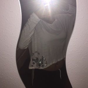 MK Long Sleeve Crop!