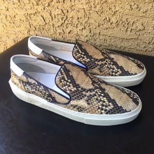 Saint Laurent Python slip-on