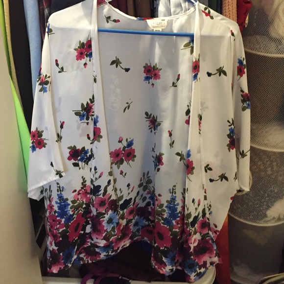 floral kimono
