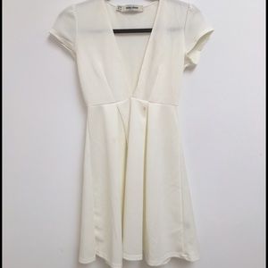 Twin Sister Deep V Dress