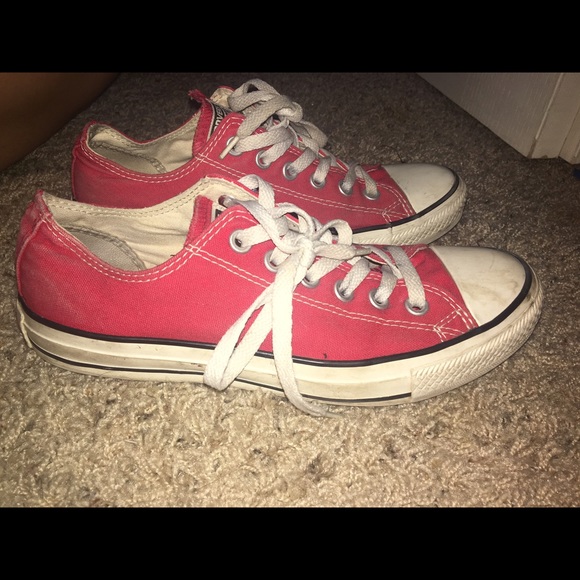 Red converse