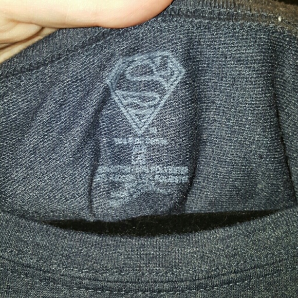 Superman sweater (semi crop top) - Picture 4 of 4