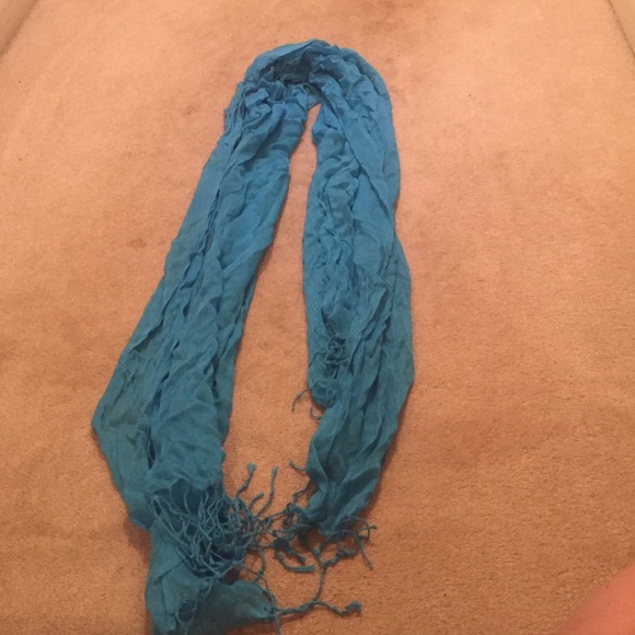 Blue Scarf - Picture 2 of 2